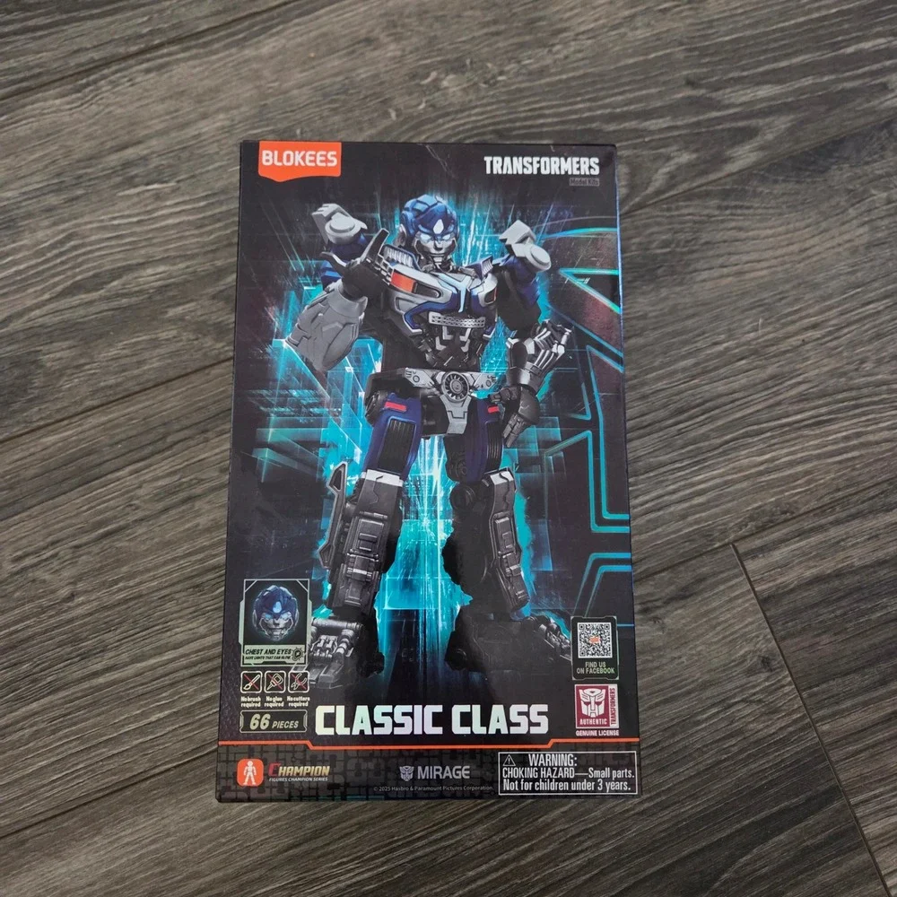 Blokees Transformers Classic Class Model Kit Set Optimus Primal Mirage Megatron